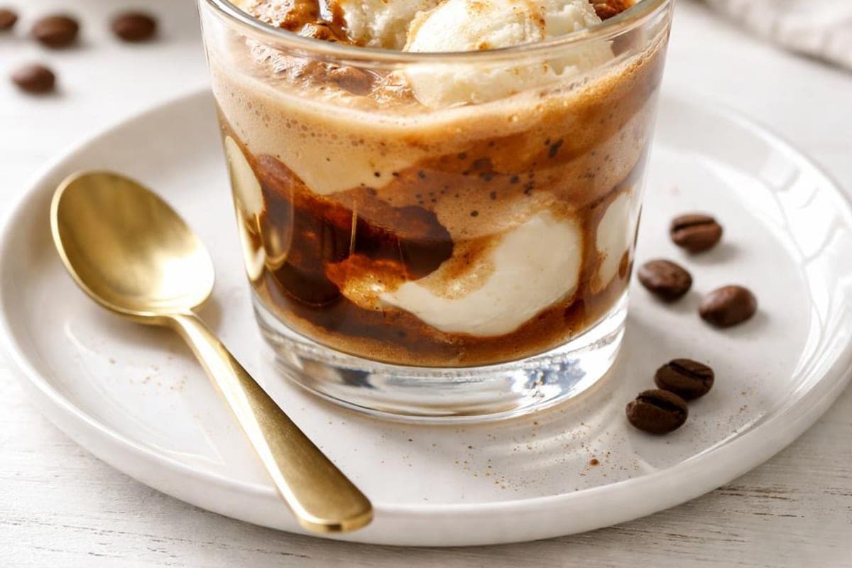 Affogato al caffè
