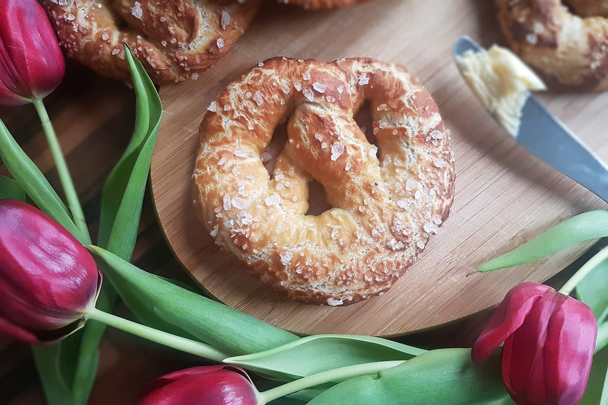 Brezeln (pretzels caseros)