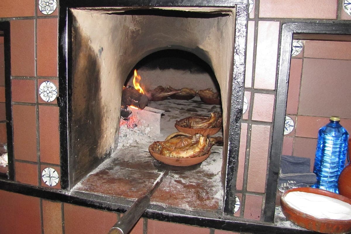 Lechazo asado al estilo de castilla y leon
