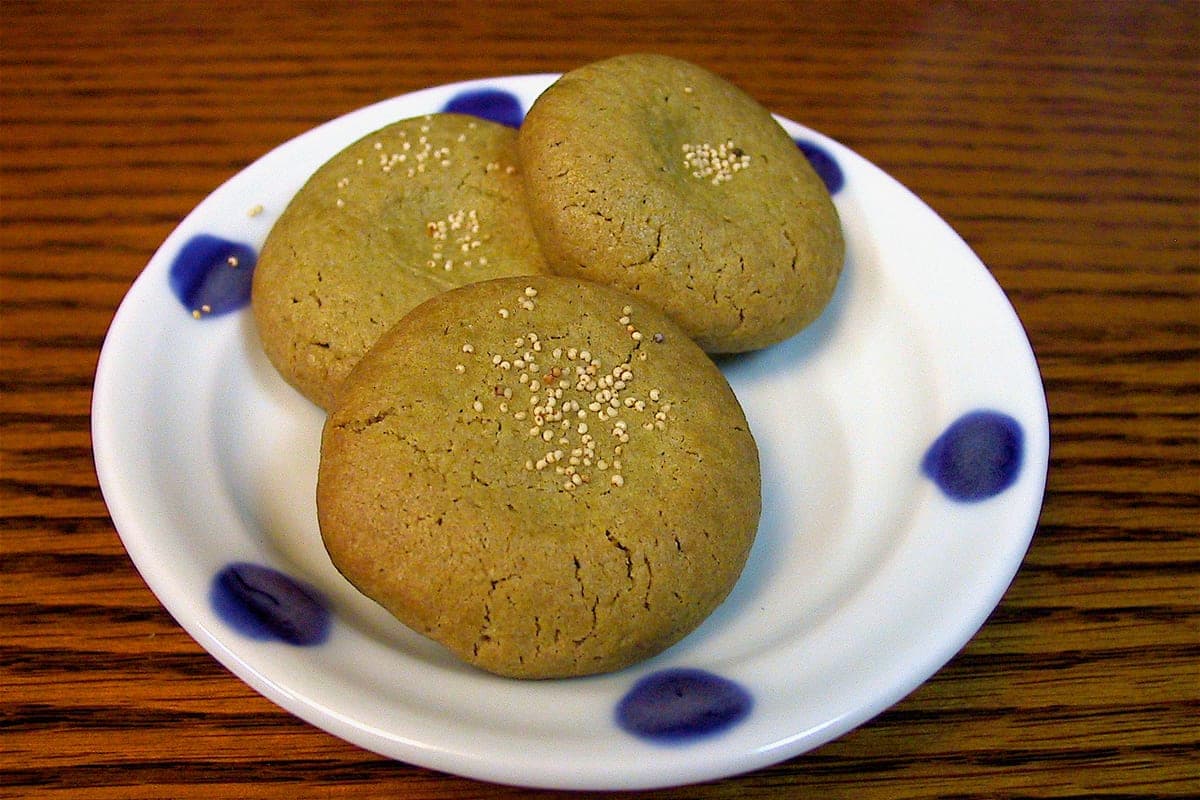 Matcha cookies