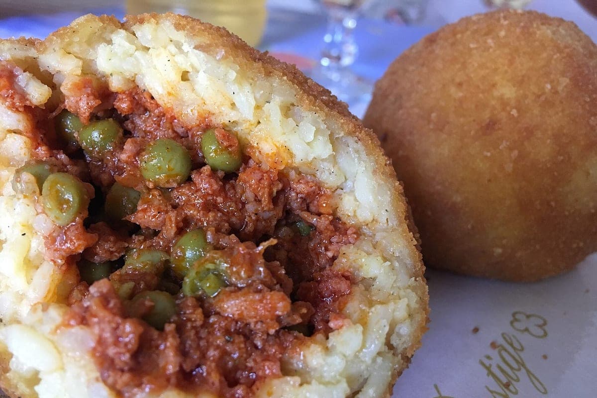 Arancini sicilianos