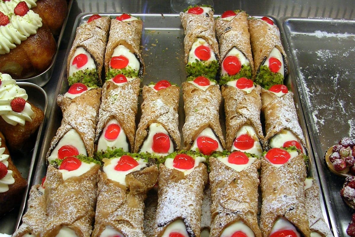 Cannoli sicilianos