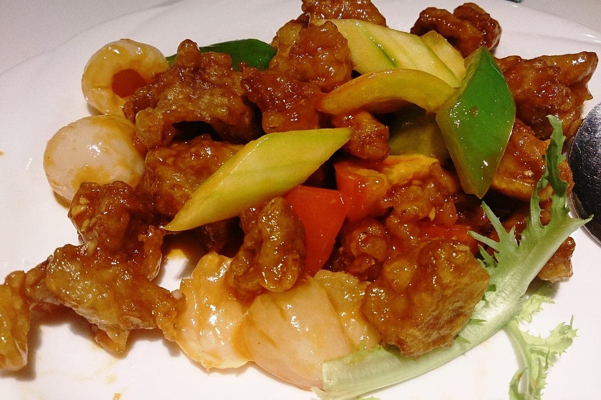 Cerdo agridulce