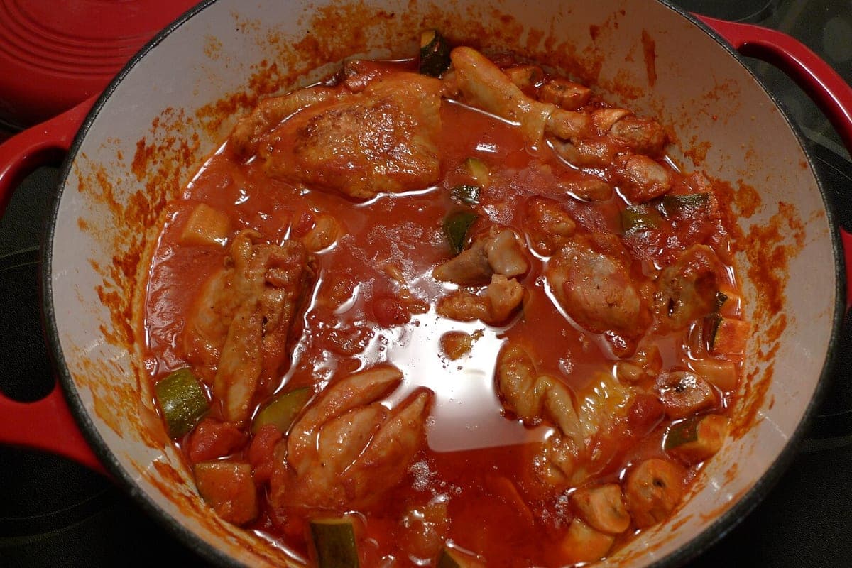 Pollo a la cacciatora
